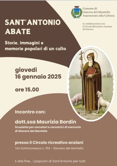 Sant'Antonio Abate: Storie, immagini e memorie popolari di un culto - Circolo Acli Giavera del Montello (TV)