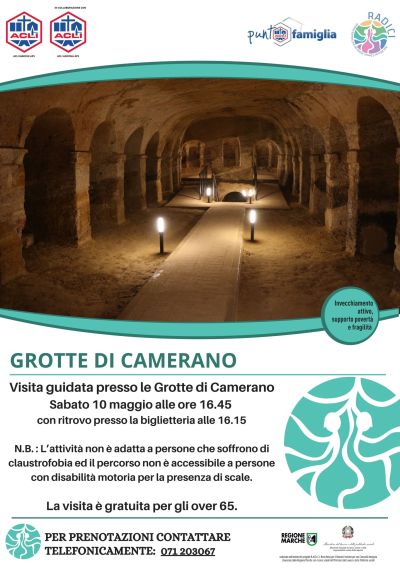 Visita guidata presso le Grotte di Camerano - Acli Marche e Acli Ancona (AN)