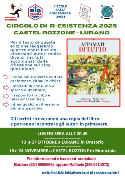 Circolo di R-Esistenza 2025 - Castel Rozzone-Lurano - Circolo Acli Bassa Bergamasca Ovest (BG)