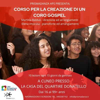 Corso per la creazione di un Coro Gospel - Ass. Prismadanza aff. Acli Cuneo (CN)