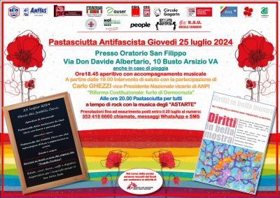 Pastasciutta Antifascista - Zona Acli Busto Arsizio (VA)