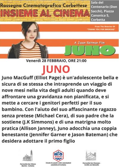 Insieme al cinema: Juno - Circolo Acli Corbetta (MI)