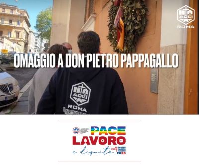 Omaggio a Don Pietro Pappagallo - Acli Roma (RM)