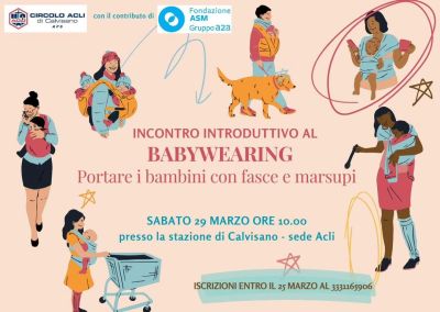 Incontro introduttivo al Babywearing - Circolo Acli Calvisano (BS)