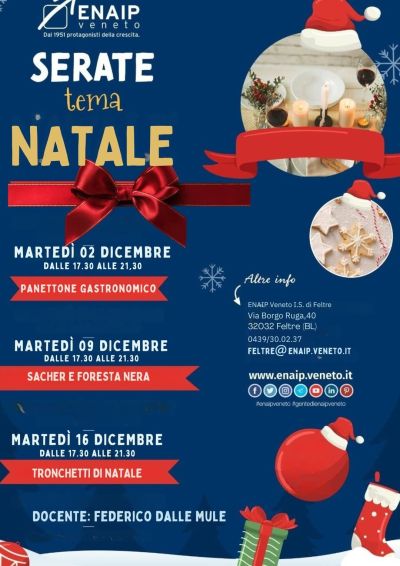Serate tema Natale - Feltre (BL) - Enaip Veneto