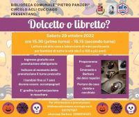 Dolcetto o libretto - Circolo Acli Cucciago (CO)