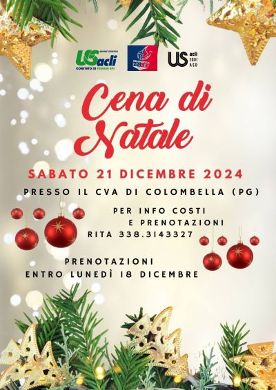 Cena di Natale - US Acli Perugia (PG)