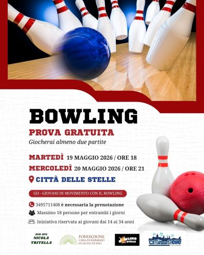 BOWLING PROVA GRATUITA - ASCOLI PICENO