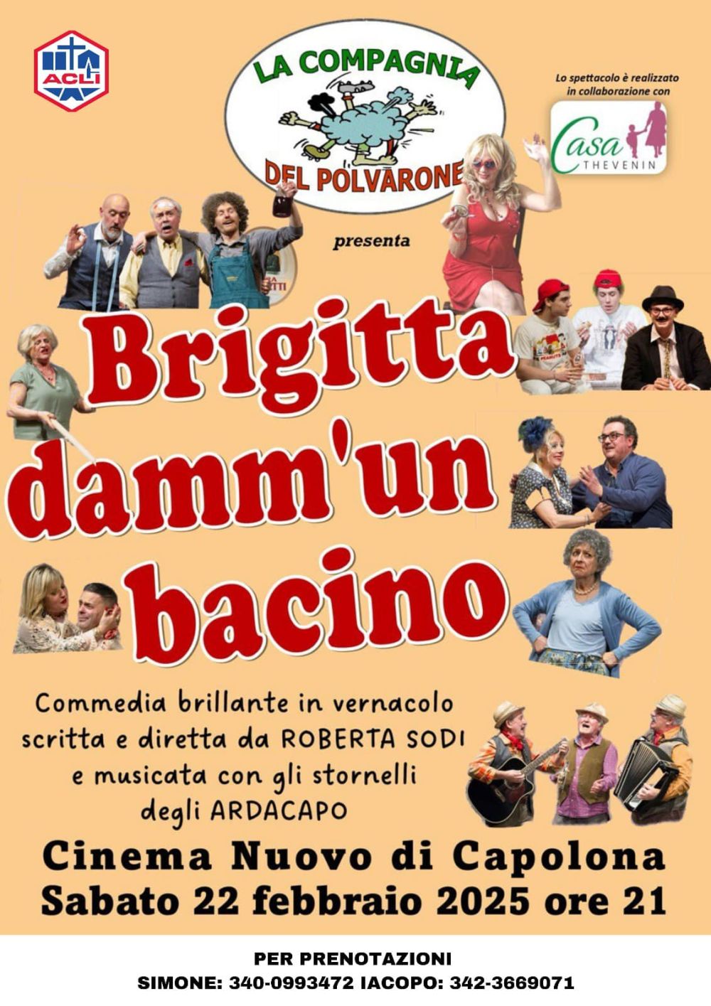 Brigitta damm'un bacino - Circolo Acli Capolona (AR)