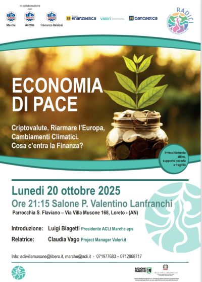 Economia di Pace - Loreto (AN) - Acli Marche