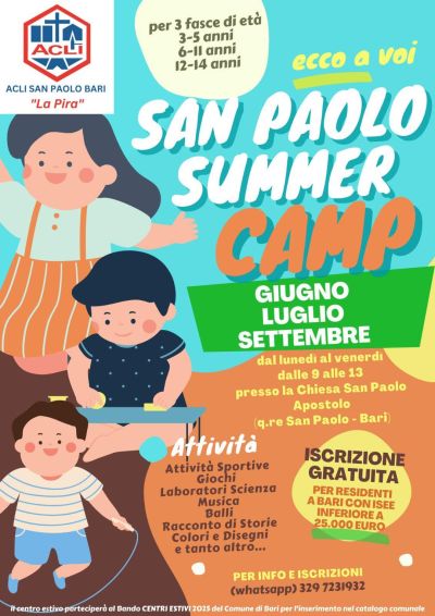 San Polo Summer Camp - Circolo Acli San Paolo (Bari)