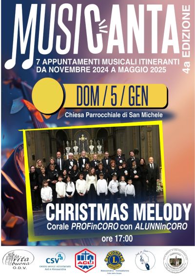 Musicanta: Christmas Melody - Circolo Acli San MIchele (AL)