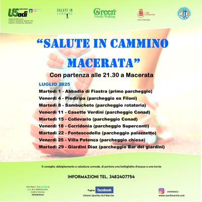 Salute in Cammino - Macerata - US Acli Marche
