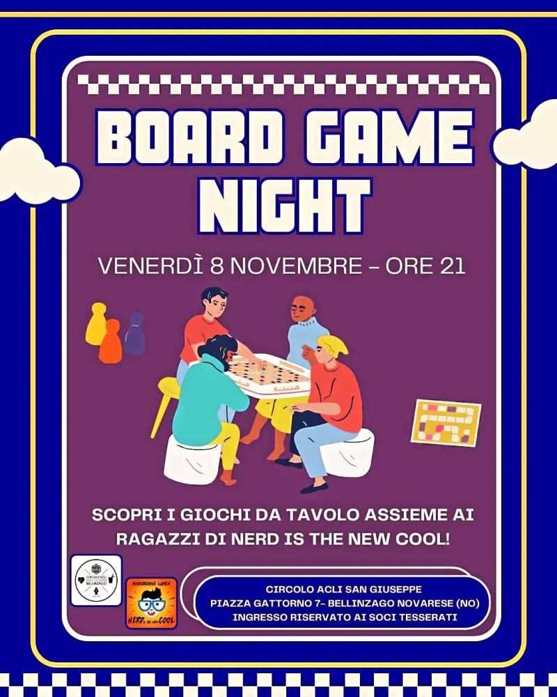 Board Game Night - Circolo Acli Bellinzago (NO)