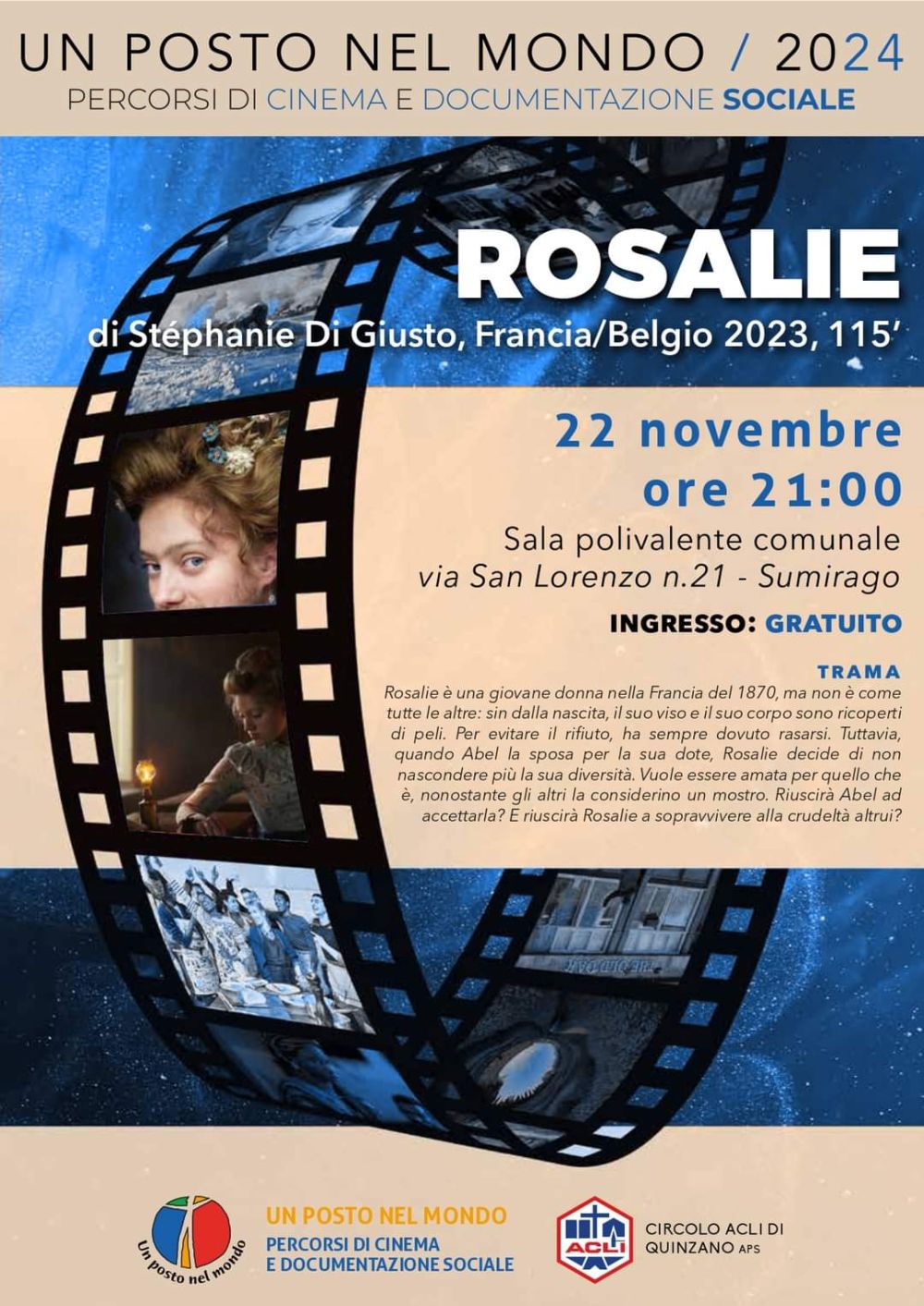 Un Posto nel Mondo: Rosalie - Circolo Acli Quinzano (VA)