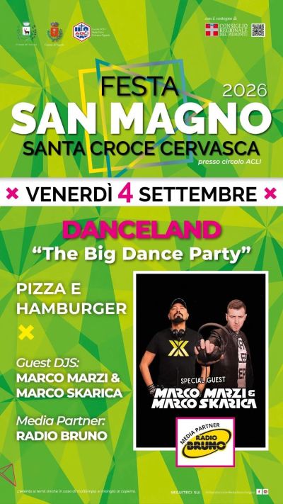 FESTA SAN MAGNO - SANTA CROCE CERVASCA (CN) - DANCELAND