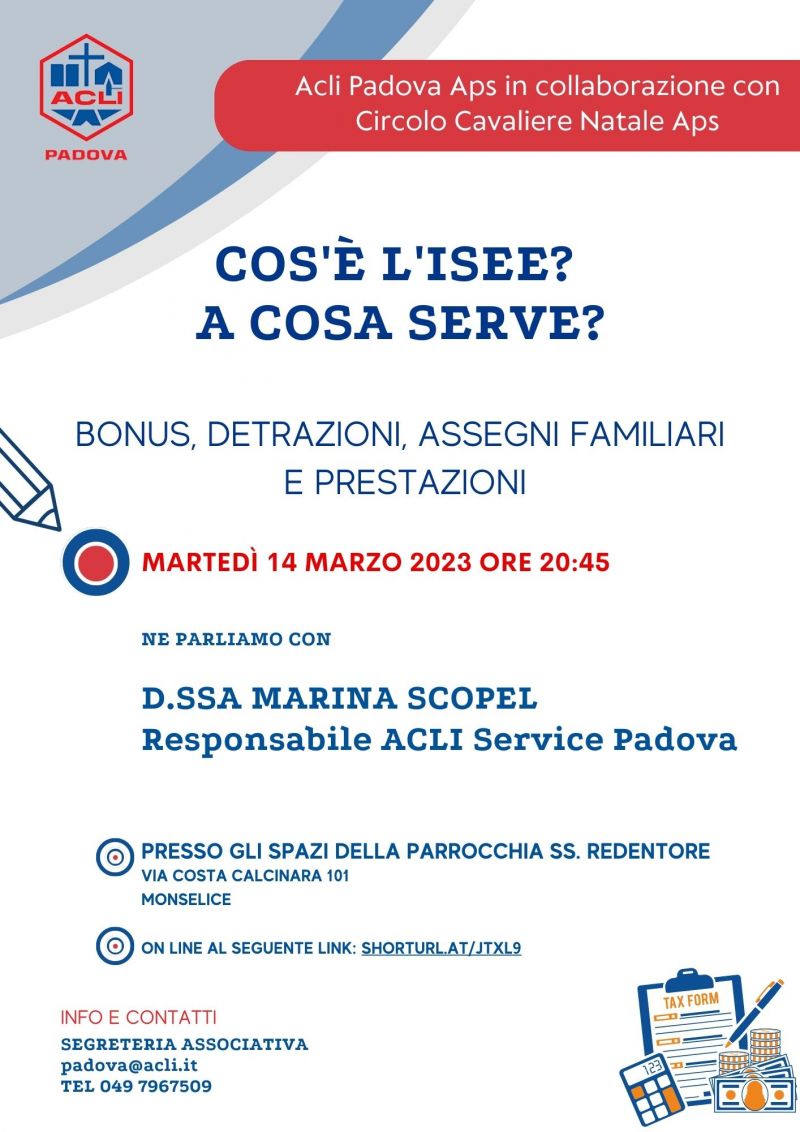 Cos&#039;è l&#039;Isee? A cosa serve? - Acli Padova Aps (PD)