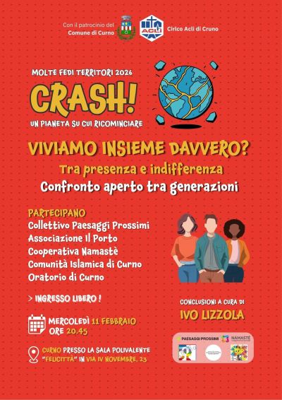 VIVIAMO INSIEME DAVVERO? TRA PRESENZA E INDIFFERENZA - CURNO (BG) - CIRCOLO ACLI CURNO