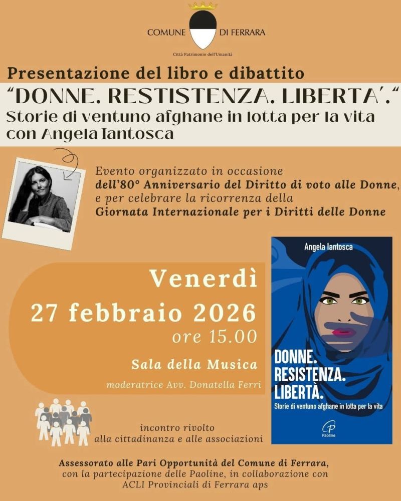 DONNE. RESISTENZA. LIBERTA' - FERRARA