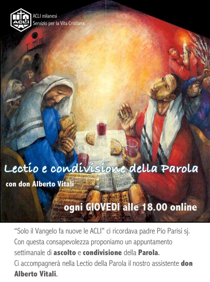 Lectio e condivisione della parola - Acli Milano (MI)