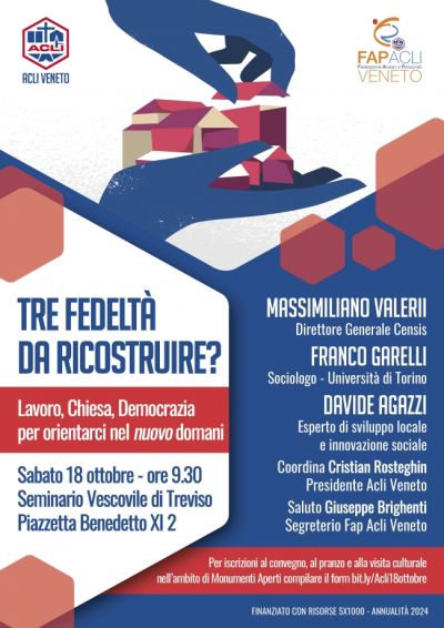 Tre fedeltà sa ricostruire? - Treviso - Acli Veneto