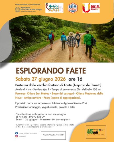 ESPLORANDO FAETE - ARQUATA DEL TRONTO (AP) - US ACLI MARCHE - ACLI ASCOLI PICENO (AP)
