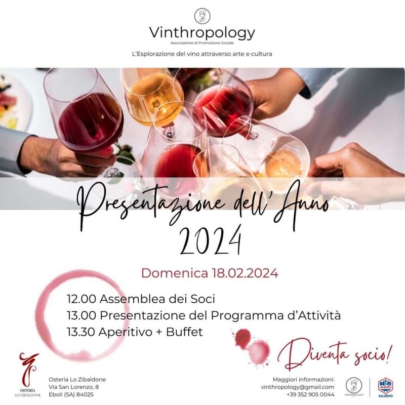 Presentazione dell'Anno - Ass. Vinthropology aff. Acli Salerno (SA)
