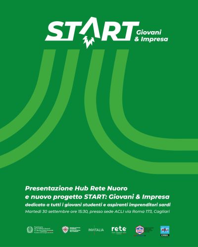 Start: Giovani e impresa - Cagliari - Crei Acli Sardegna (CA)