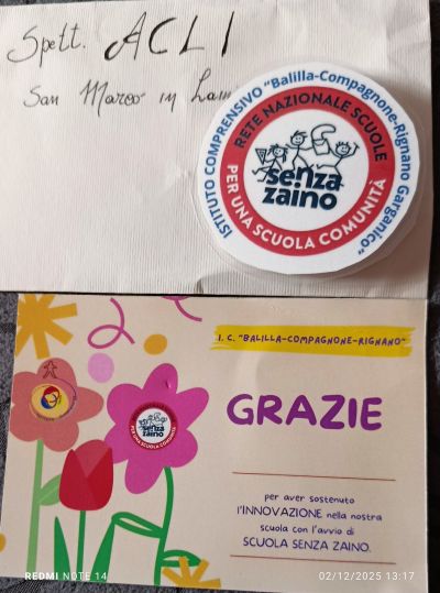Scuola senza zaiono - San Marco in Lamis (FG) - Circolo Acli San Marco in Lamis (FG)