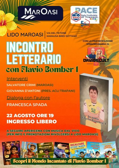 Incontro letterario con Flavio Bomber 1 - Trapani - Acli Trapani (TP)