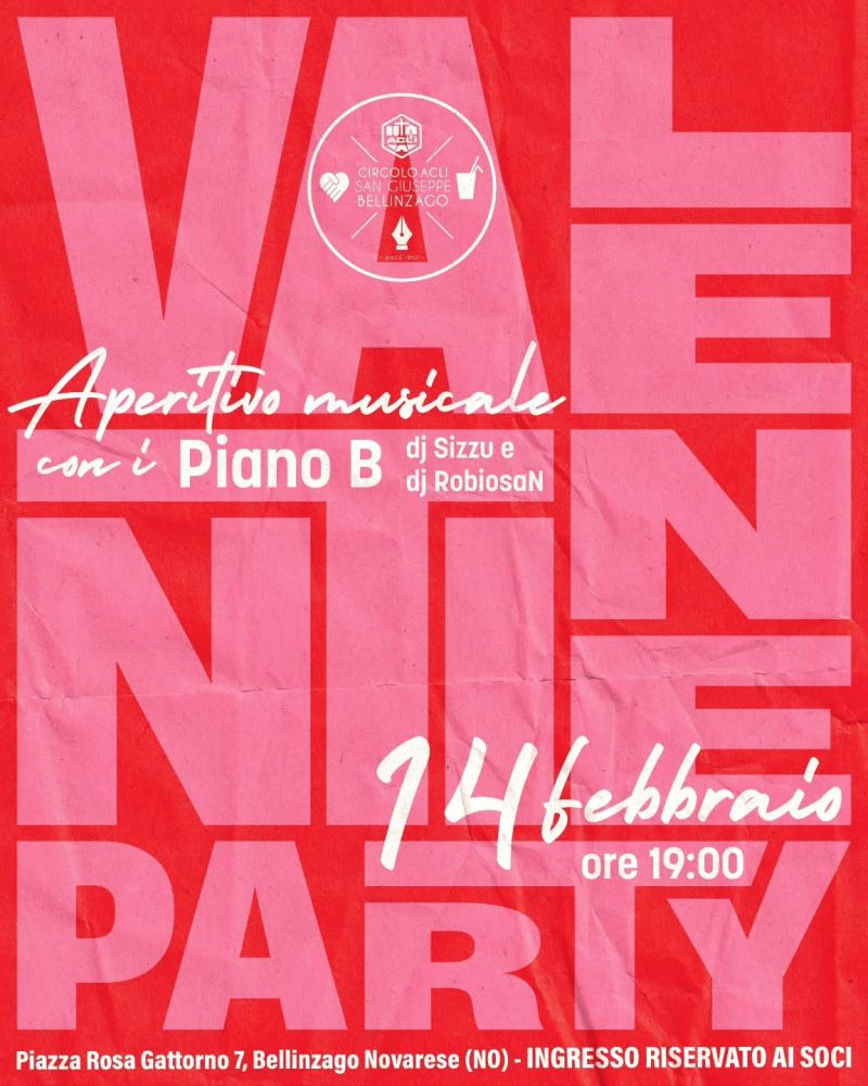 APERITIVO MUSICALE - CON I PIANO B - BELLINZAGO NOVARESE (NO) - CIRCOLO ACLI BELLINZAGO NOVARESE (NO)