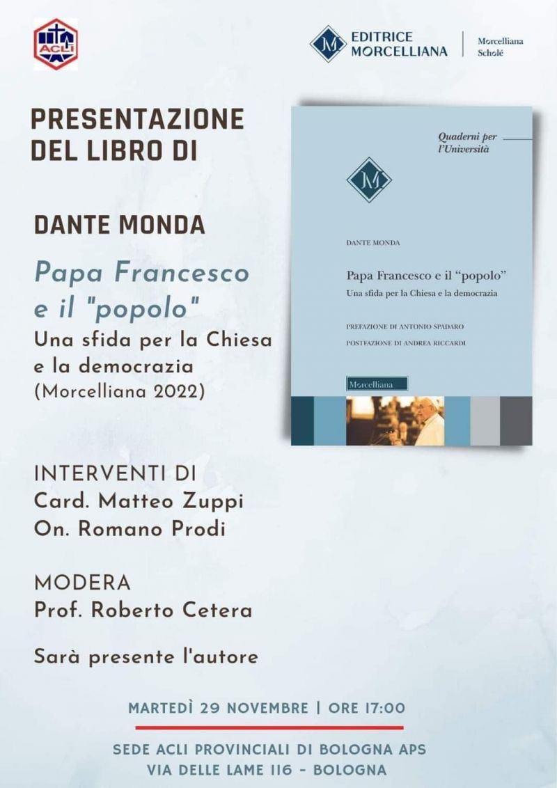 Presentazione del libro "Papa Francesco e il popolo" - Acli Bologna (BO)