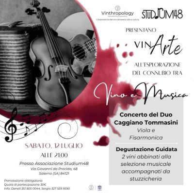 Vino e Musica - Salerno - Ass. Vinthropology aff. Acli Salerno (SA)