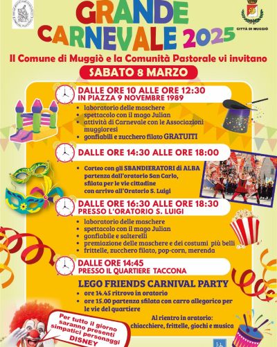 Grande Carnevale 2025 - Circolo Acli Muggiò (MI)