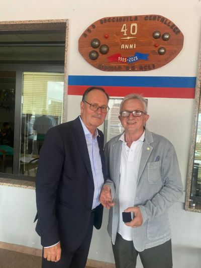 40 anni di affiliazione alle Acli della ASD Bocciofila Centallese - Centallo (CN) - Acli Cuneo (CN)