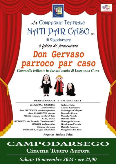 Don Gervaso parroco par caso - Acli Arte e Spettacolo Padova (PD)