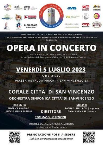 Opera in Concerto - Acli Arte e Spettacolo Pisa (PI)