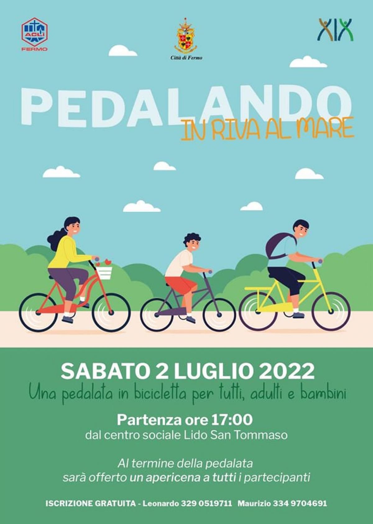 Pedalando in riva al mare - Acli Fermo