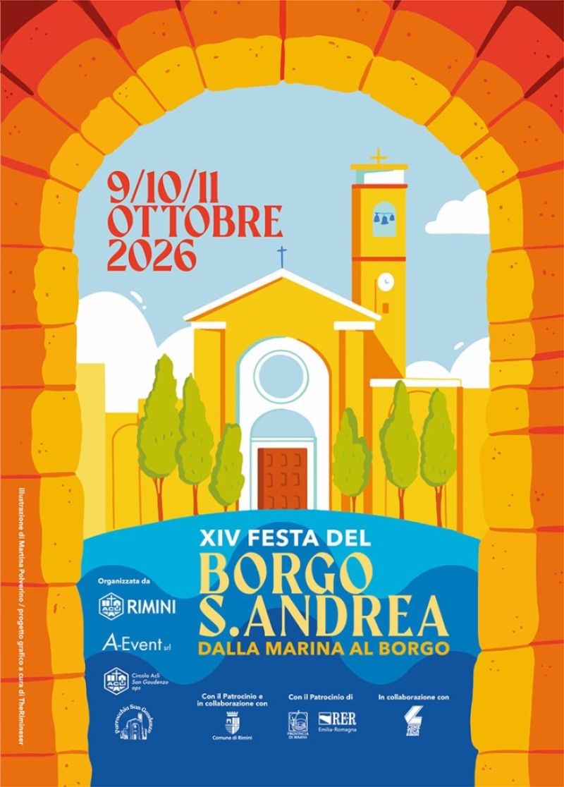 XIV FESTA DEL BORGO S. ANDREA - DALLA MARINA AL BORGO - RIMINI - ACLI RIMINI - CIRCOLO ACLI SAN GAUDENZO APS