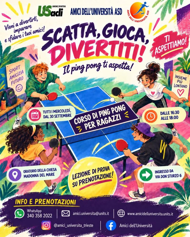 SCATTA, GIOCA, DIVERTITI! - US ACLI TRIESTE