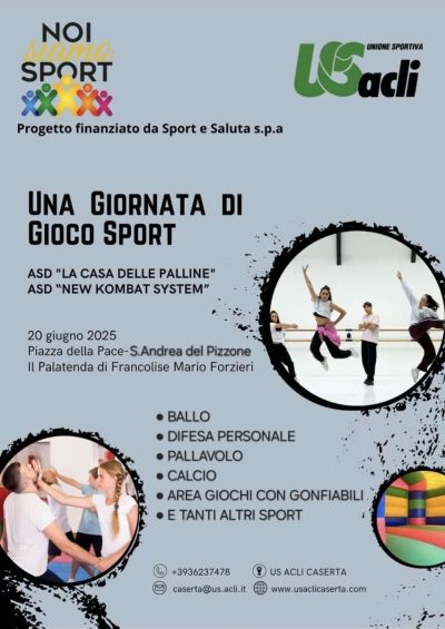 Una giornata di gioco e sport - Caserta - US Acli Caserta (CE)