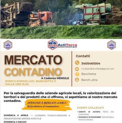 Mercato Contadino - Genova - Circolo Acli Banchetta e Acli Genova (GE)