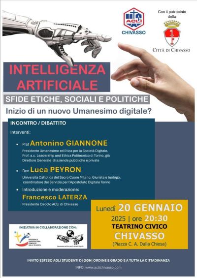 Intelligenza artificiale - Circolo Acli Chivasso (TO)