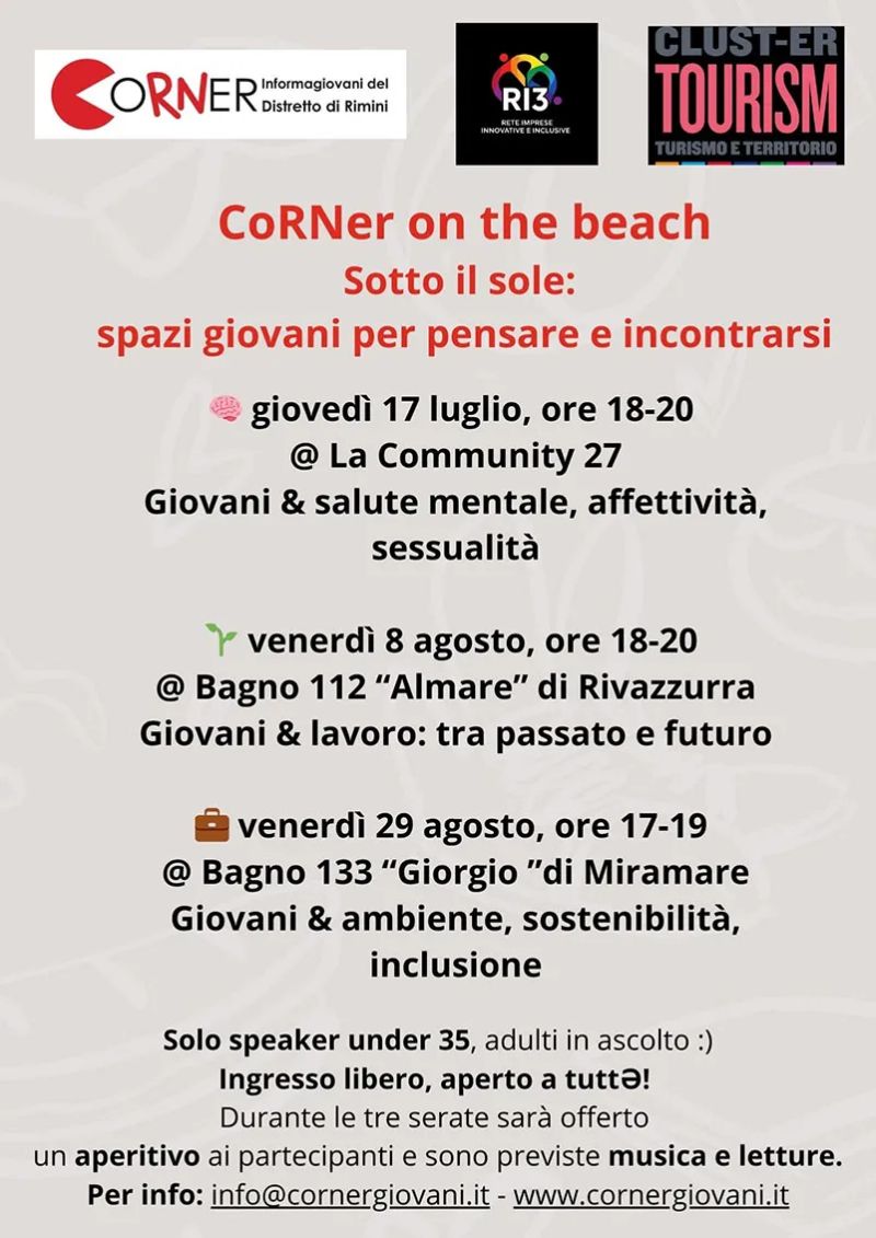 CoRNer on the beach - Rimini - Acli Rimini (RN)