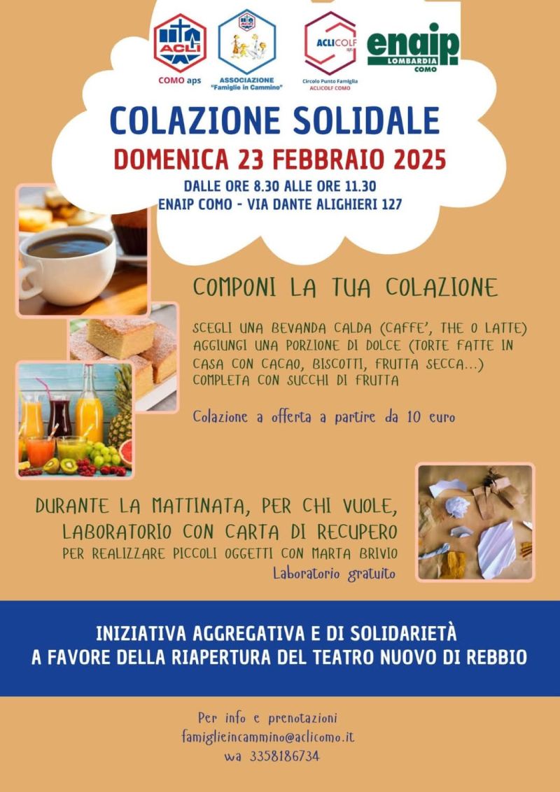 Colazione solidale - Acli Como (CO)