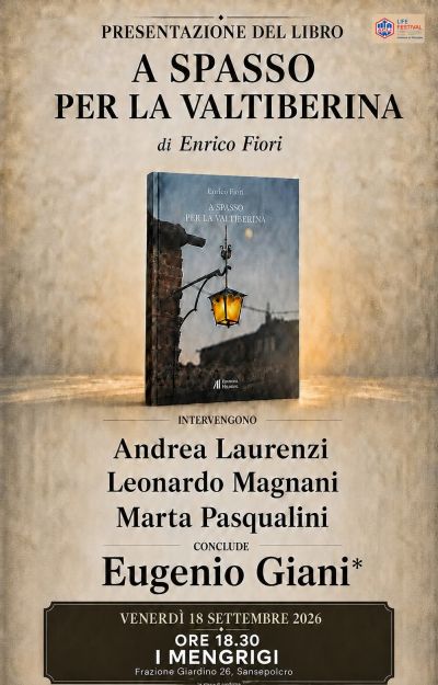 A SPASSO PER LA VALTIBERINA - PRESENTAZIONE LIBRO - SANSEPOLCRO (AR) - ACLI AREZZO (AR)