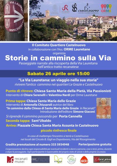 Storie in cammino sulla Via - Circolo Acli Recanati (MC)