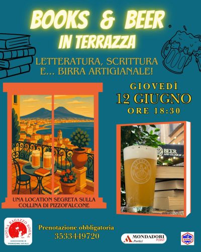 Books &amp; Beers in Terrazza - Circolo Acli Sogna Ragazzo Sogna (NA)