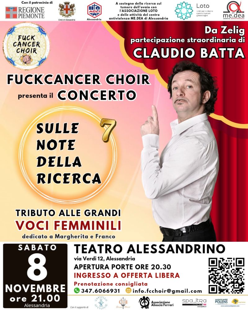 Sulle note della ricerca 7 - Alessandria - Circolo Acli FuckCancer Choir (AL)