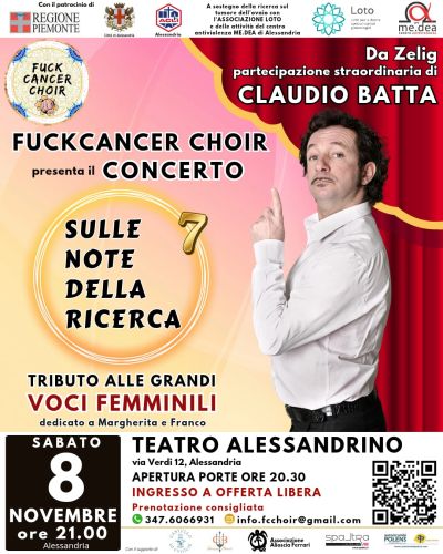 Sulle note della ricerca 7 - Alessandria - Circolo Acli FuckCancer Choir (AL)